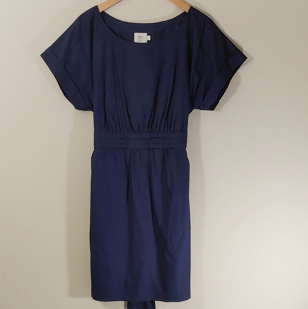 NWT Anthropology HD in Paris tie waist dress.